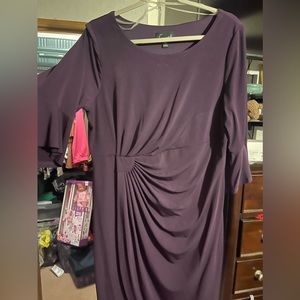 Purple Cocktail Dress 14W